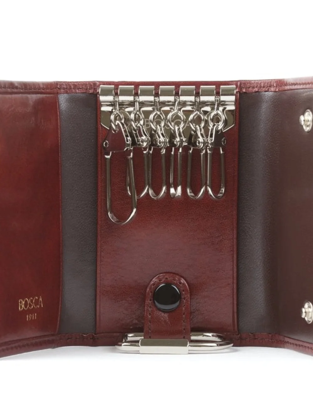Bosca compact leather